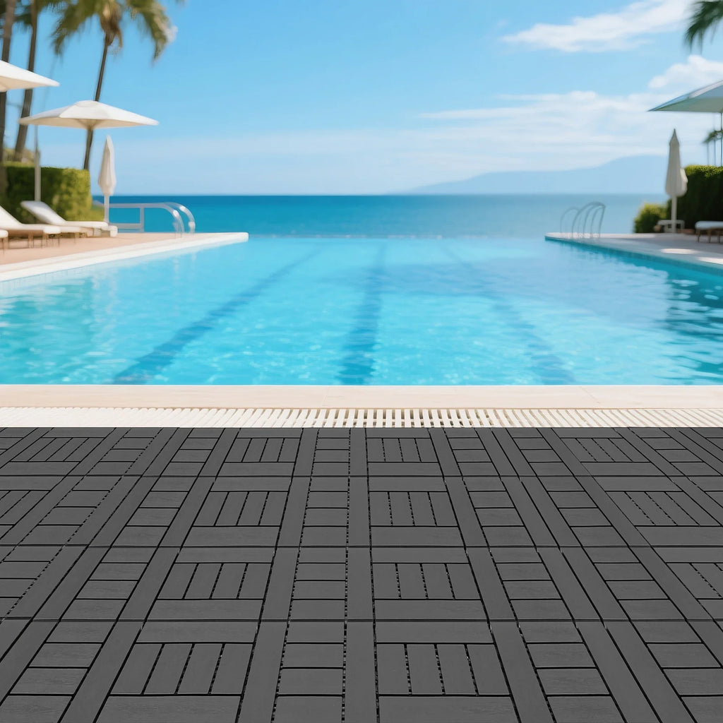 30 cm Outdoor Interlocking Deck Tiles - view 6