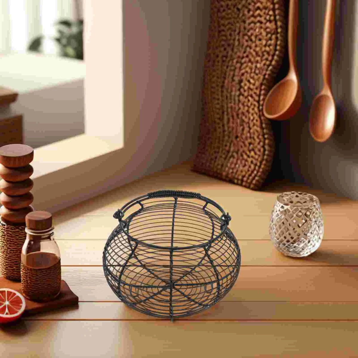Portable egg basket for kitchen and storage - view 5