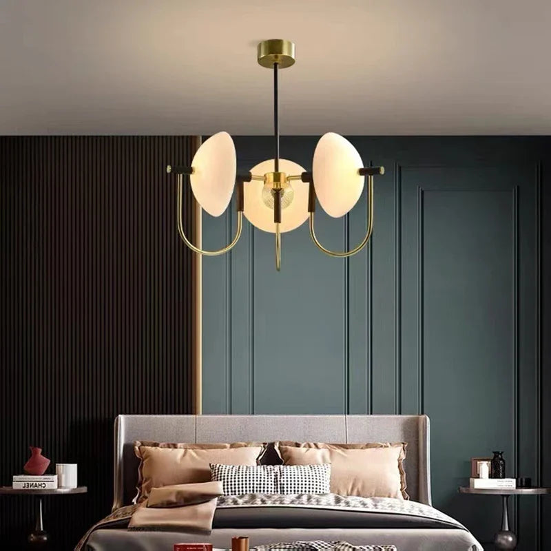 Creative bedside lamp medieval style glass minimalist - view 3