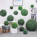 Artificial Magnolia Grass Topiary Ball for Garden Decor