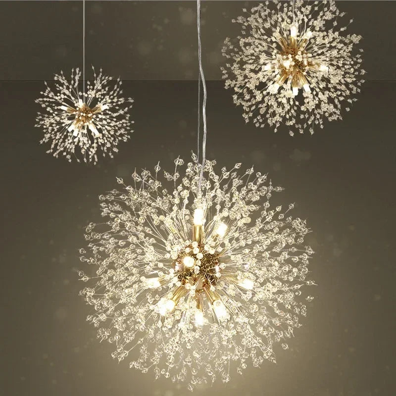 Modern pendant light in crystal bright sky star - view 2