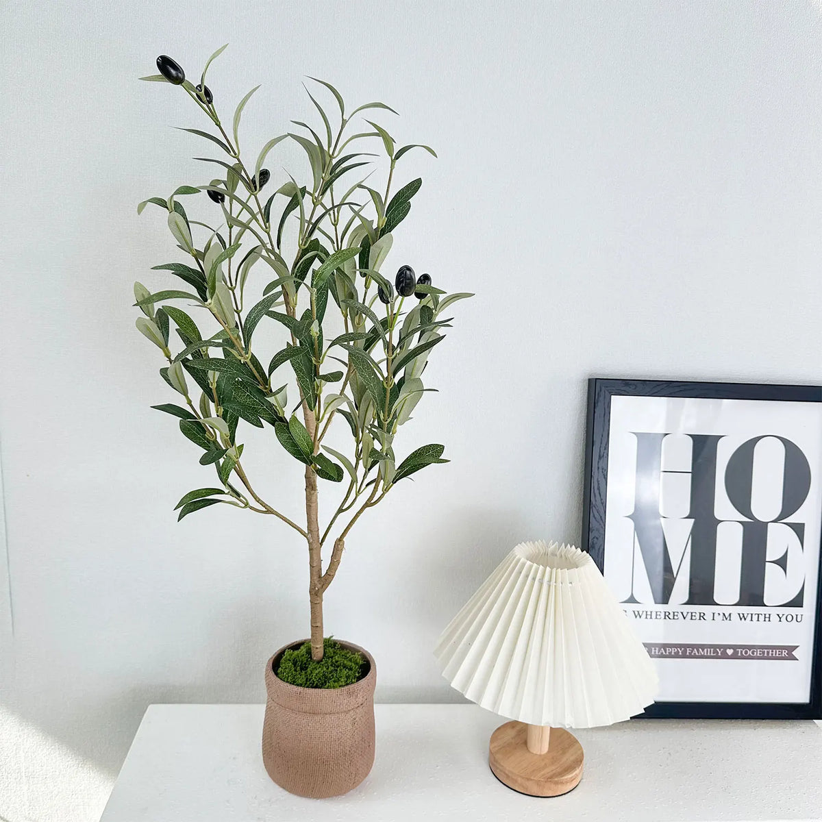 Large artificial olive branches for outdoor and indoor decoration - view 5