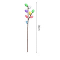 Artificial floral decoration of Easter with rabbits and eggs - Style 5