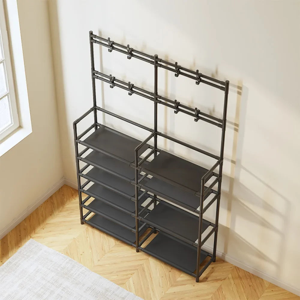 Multifunctional shoe shelf for space gain - view 6