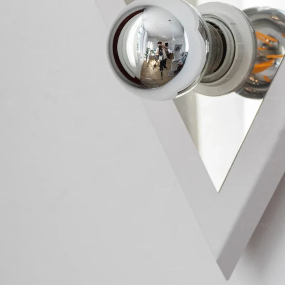 Modern triangular led wall sconce for interior decoration - view 5