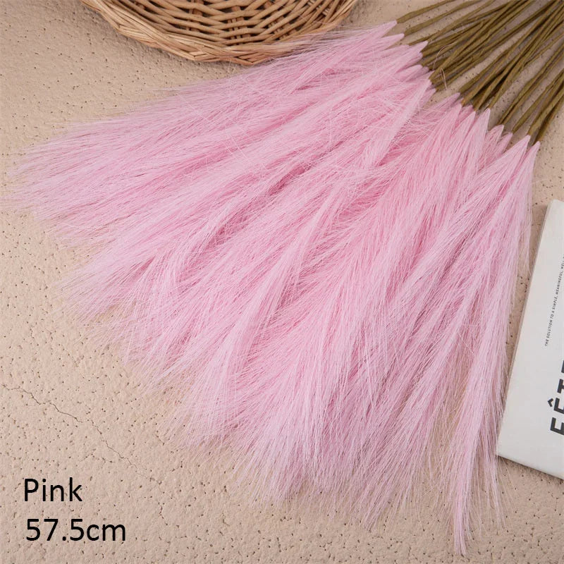 10 artificial flowers for bohemian decoration and wedding - Pink / 10 Pieces