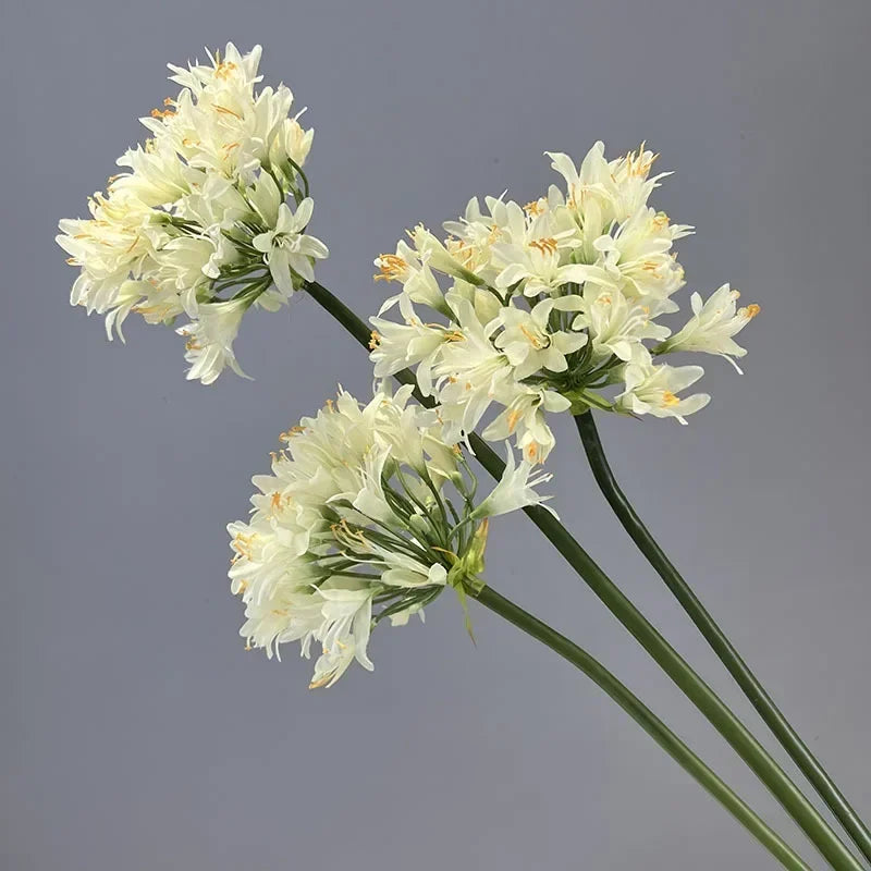 Set of 2 silk flowers for modern interior decoration - view 4