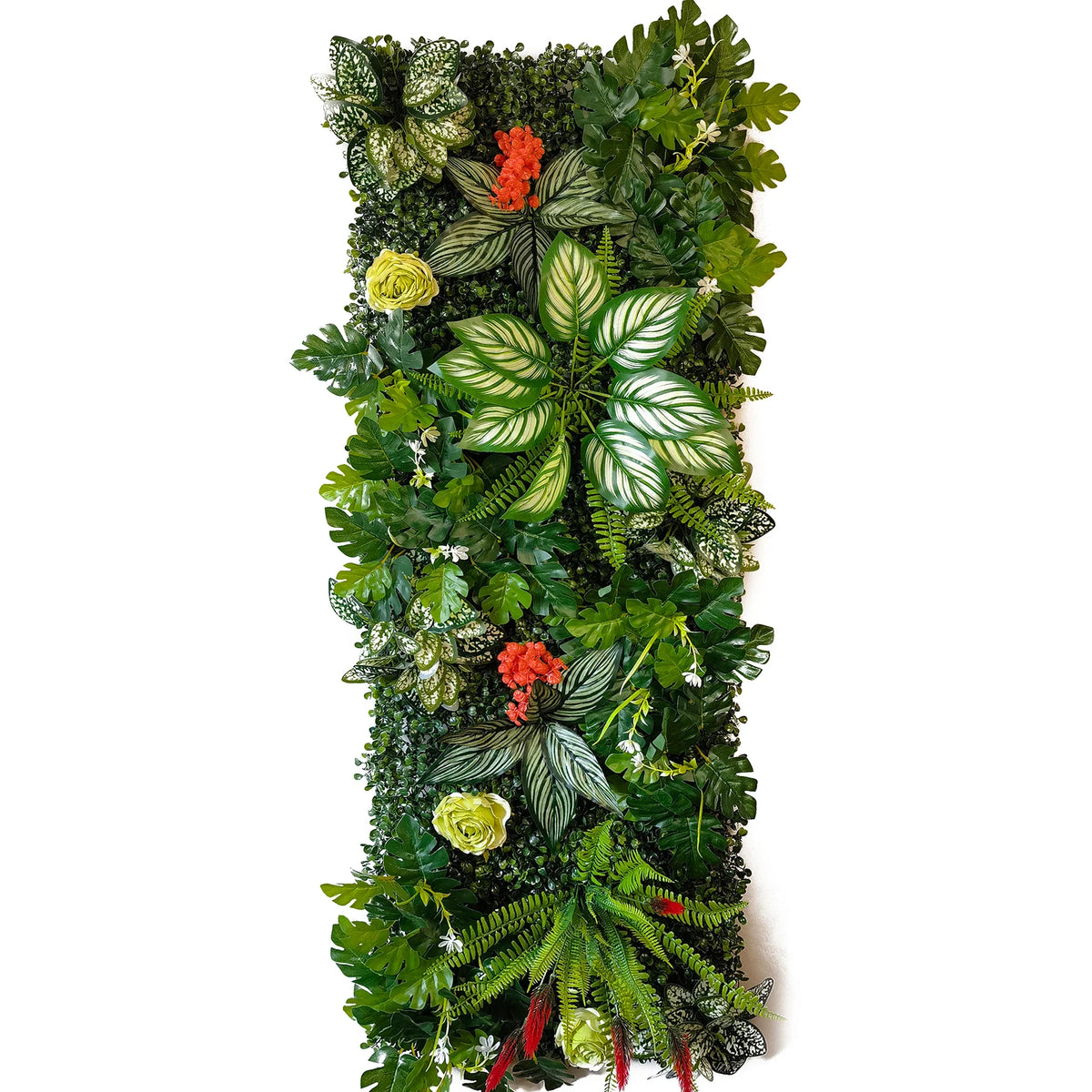 Artificial wall decoration grass chlorophytum for garden and events - Style16