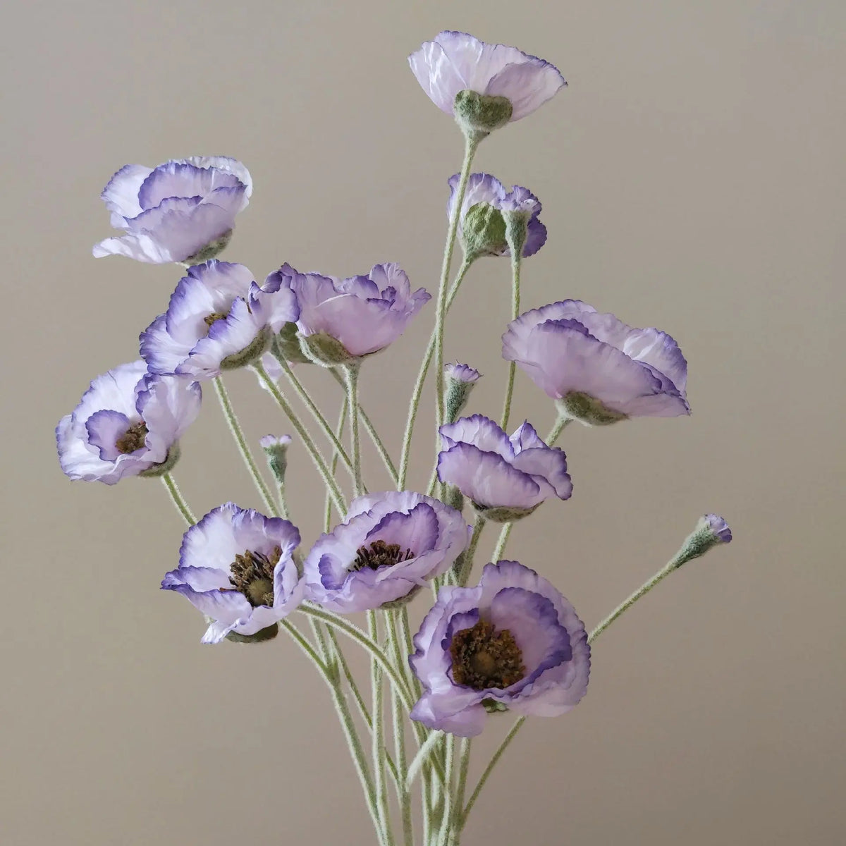 Artificial poppy flowers for decoration wedding garden and DIY - view 4