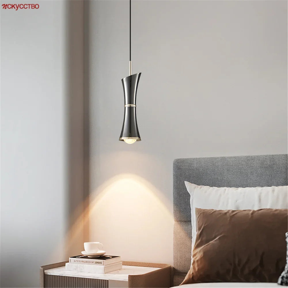 LED postmodern design pendant light for elegant interior