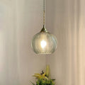 Modern led glass pendant light for contemporary interior