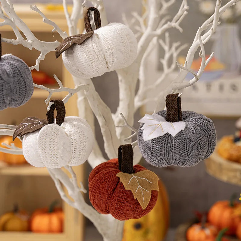 Decorative pumpkins for autumn thanksgiving and halloween - view 2