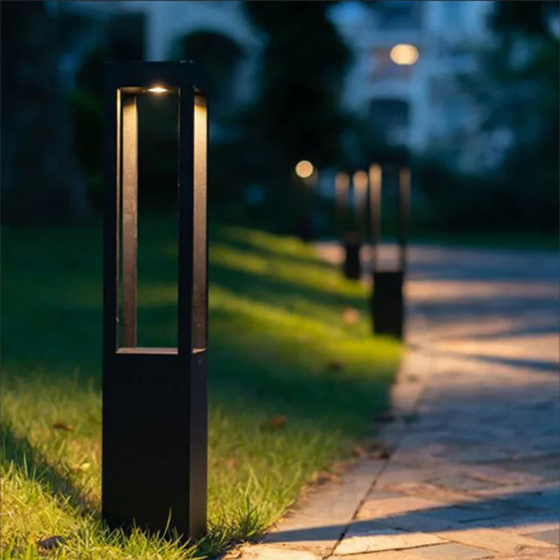 Modern outdoor waterproof aluminum lamp for garden - view 2