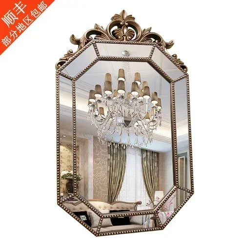 Nordic hanging decorative mirror for elegant makeup - 65x105CM 2