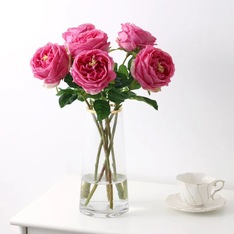 Latex peony flower for wedding decoration - view 4