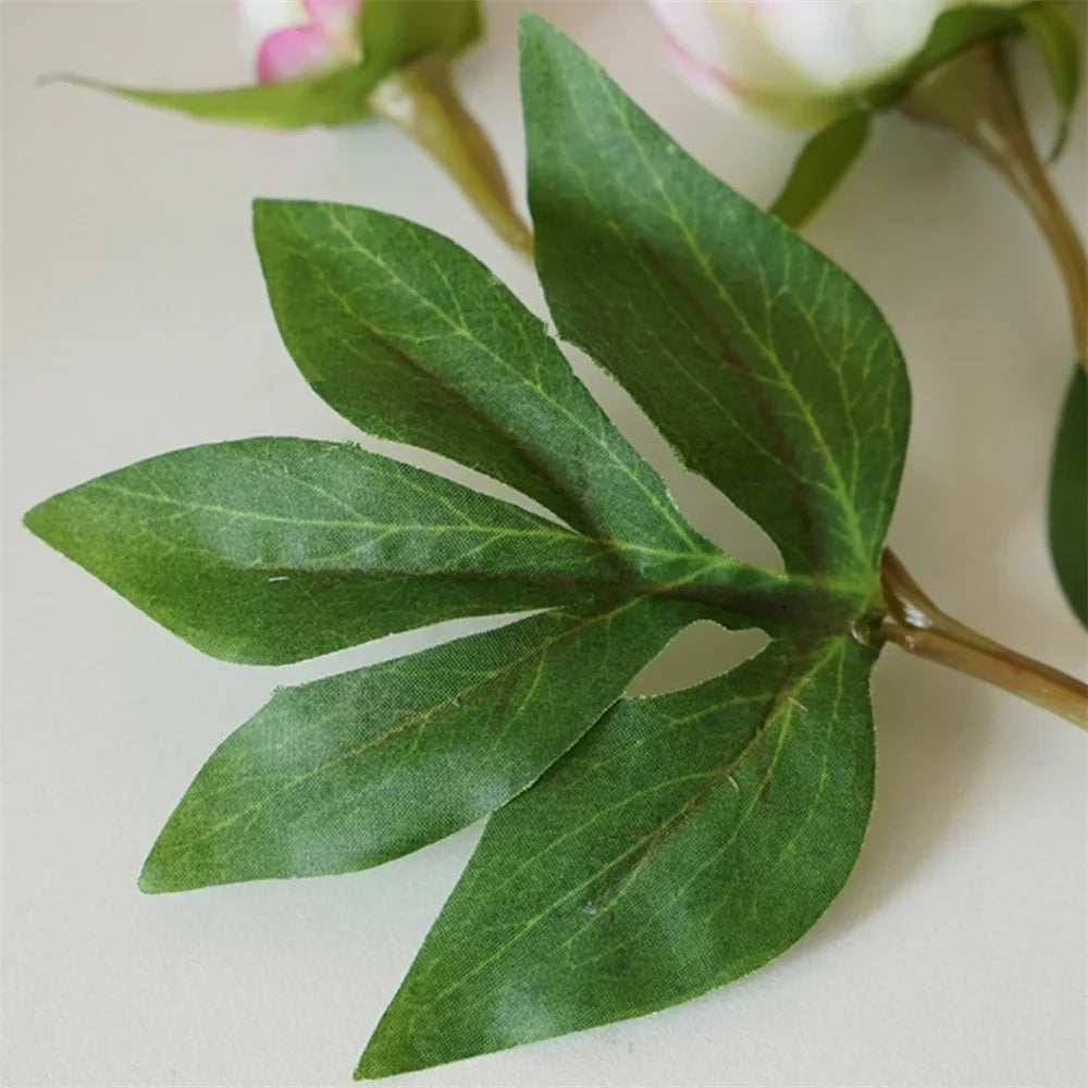 Artificial peony flower heads for decoration and DIY - view 4