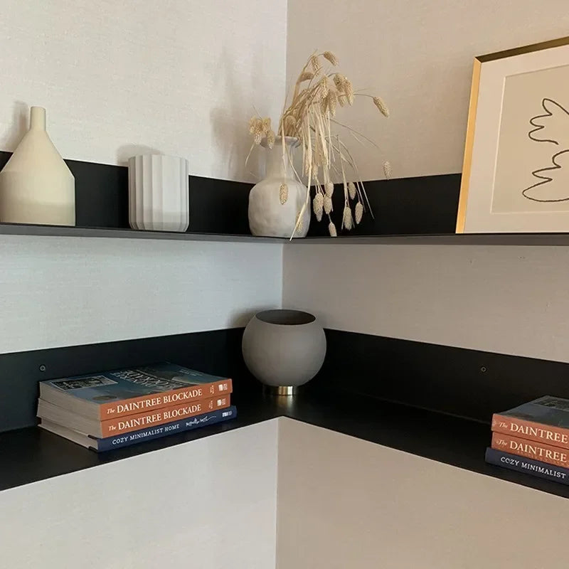 Wall storage supports in metal for creative decoration - view 5