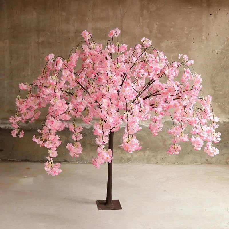 Artificial cherry tree for festive and event decoration