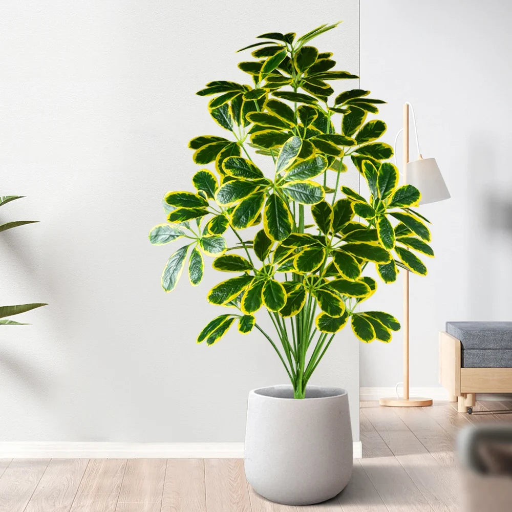 Artificial palm plants and monstera for interior and exterior decoration - view 5