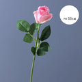 Artificial latex rose flower for wedding decoration and events - Dark Pink