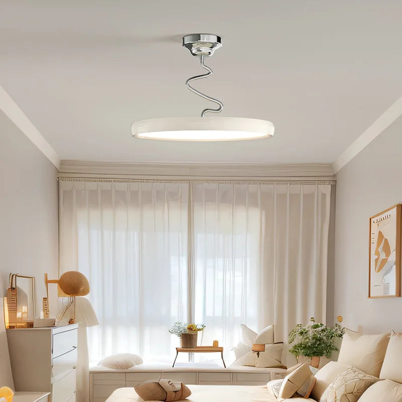 Modern light simple Nordic style aluminum with LED lights - view 2