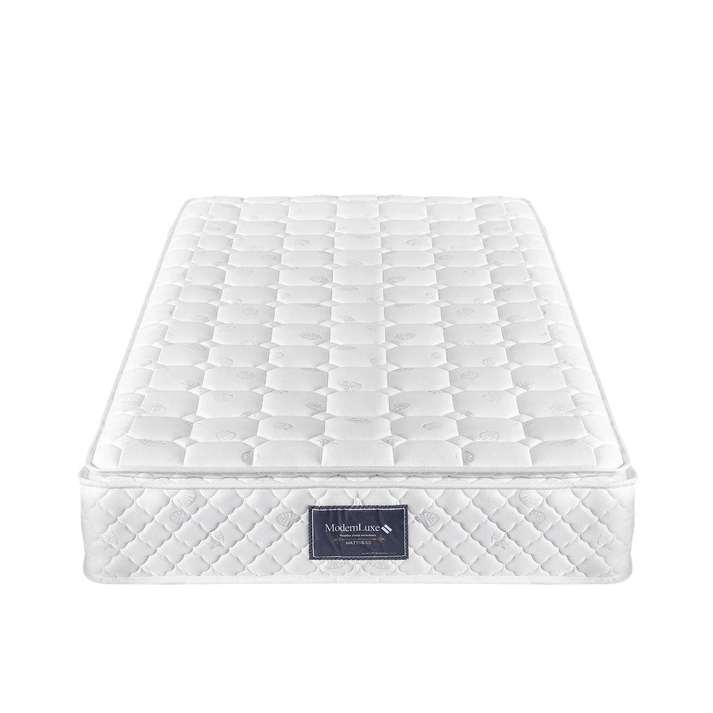 Spring mattress, 7 zones cold foam mattress, pocket spring, quilted microfiber cover topping, hardness H3, 25cm height - view 4