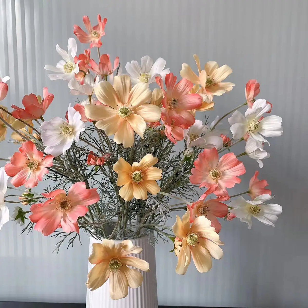 Realistic artificial camomile flower for decorations and bouquets