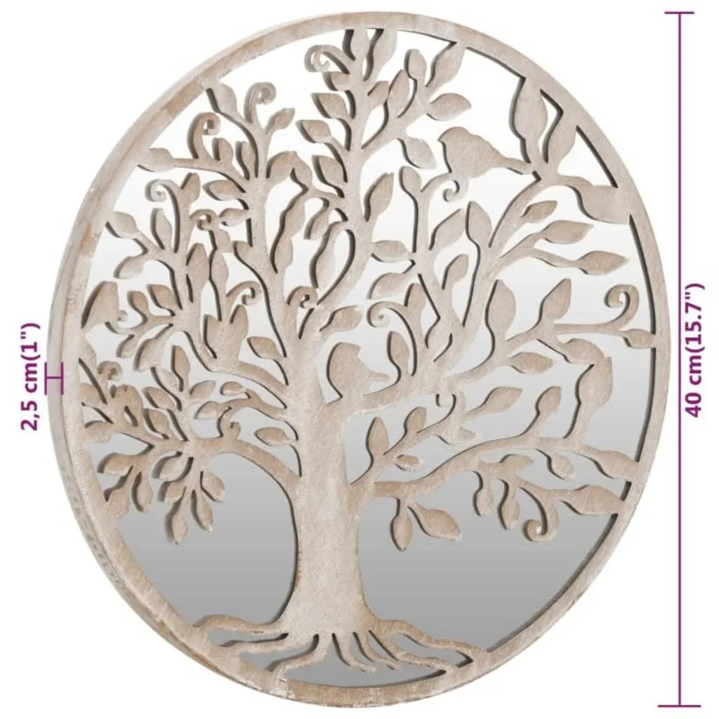 Mirror sand 40x2,5 cm iron for indoor use, home decoration wall decal living room decoration - view 6