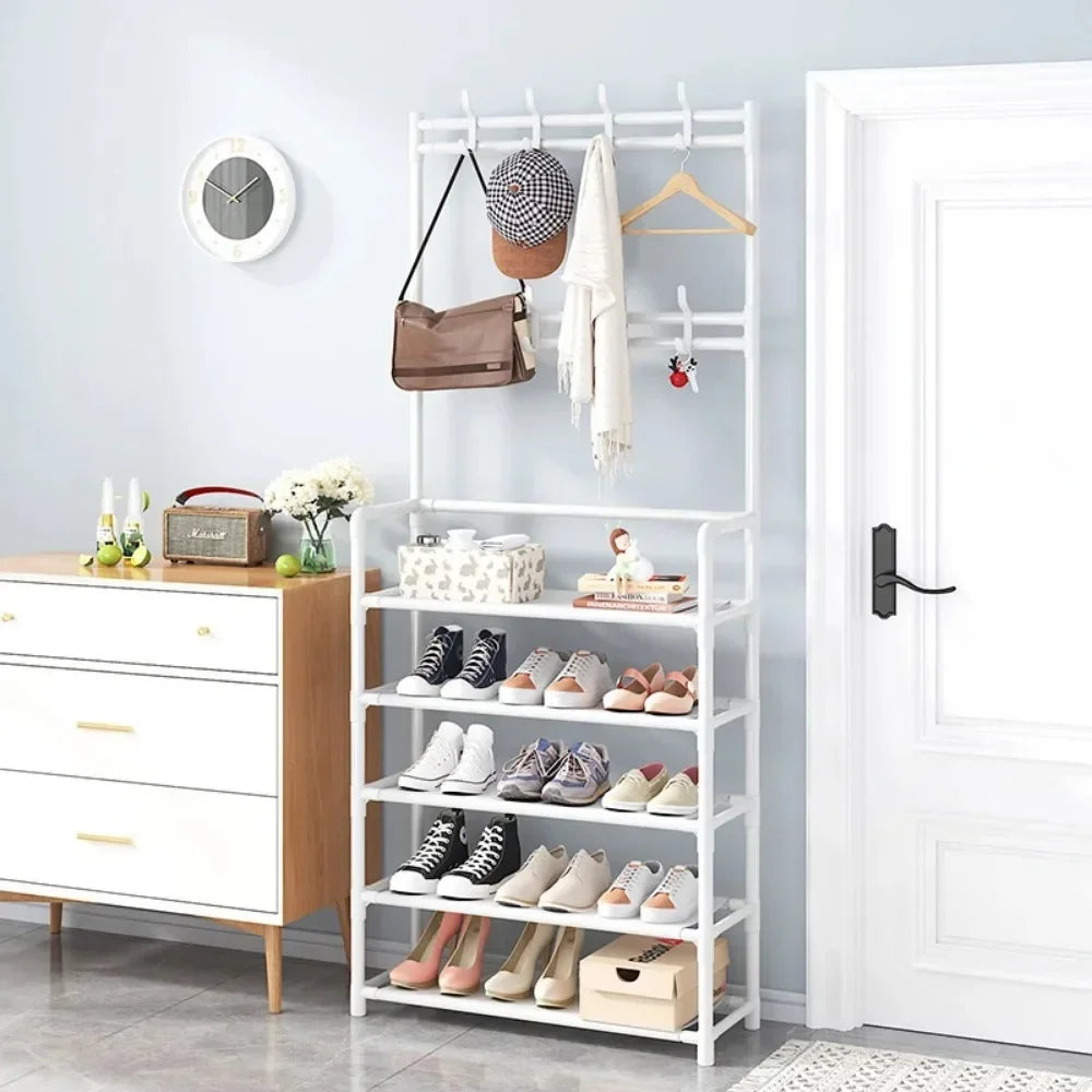 Multifunction shoe shelf for storage and drying - view 2