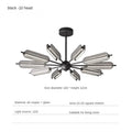 Creative copper pendant light for high-end lighting - Black-100cm / 3 modifiables