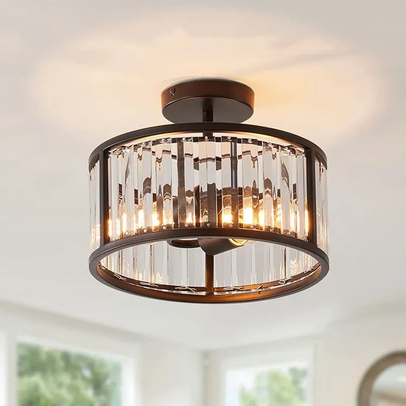 Nordic retro industrial ceiling for decorative lighting - view 2