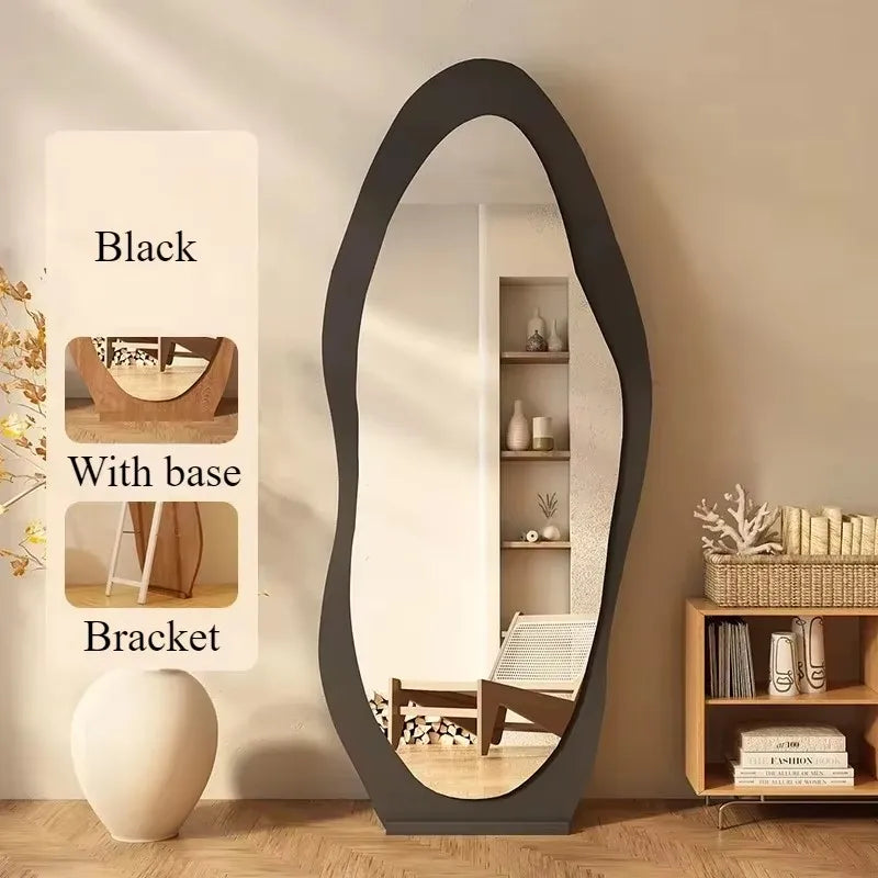 Decorative mirror standing for makeup and interior - 1800x800mm