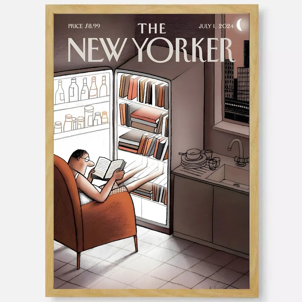 New yorker poster decorative wall sticker waterproof aesthetic - Z15 / 40X50cm No Frame