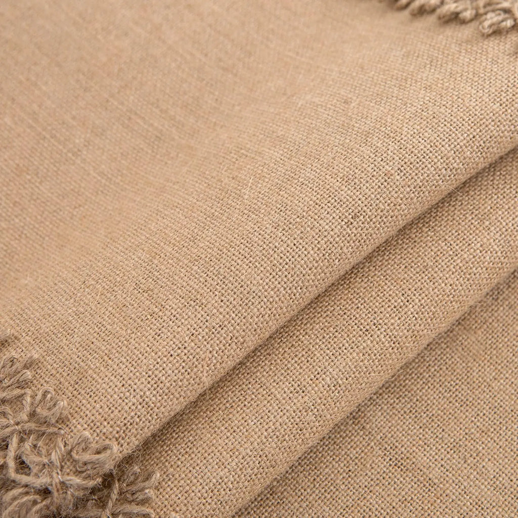Rustic Macrame Table Runner, Beige Bohemian Style - view 6