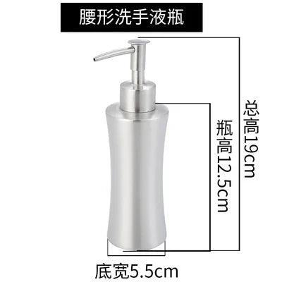 Stainless steel soap dispenser for hands and bodies - Waistband - 250ml