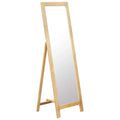 Floor mirror 48x46,5x150 cm solid oak wood home decoration wall decal living room decoration - view 7