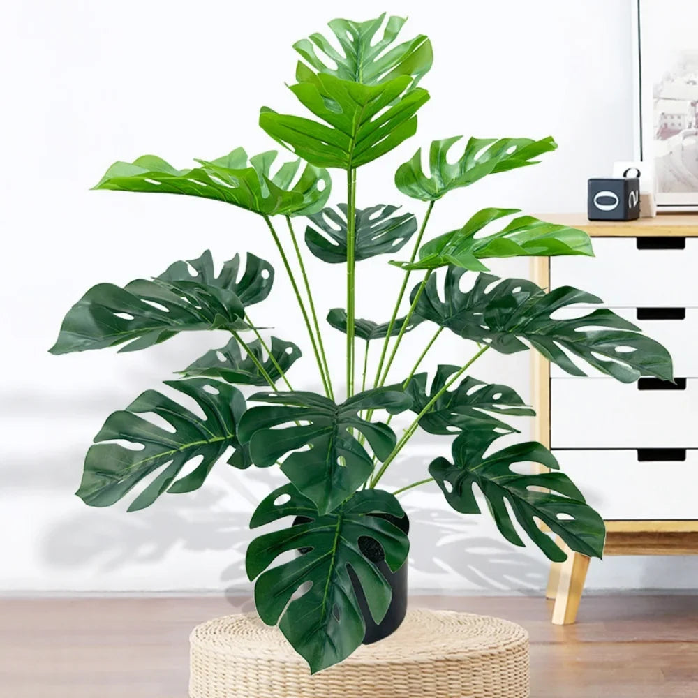 Artificial turtle leaves for interior decoration - view 2