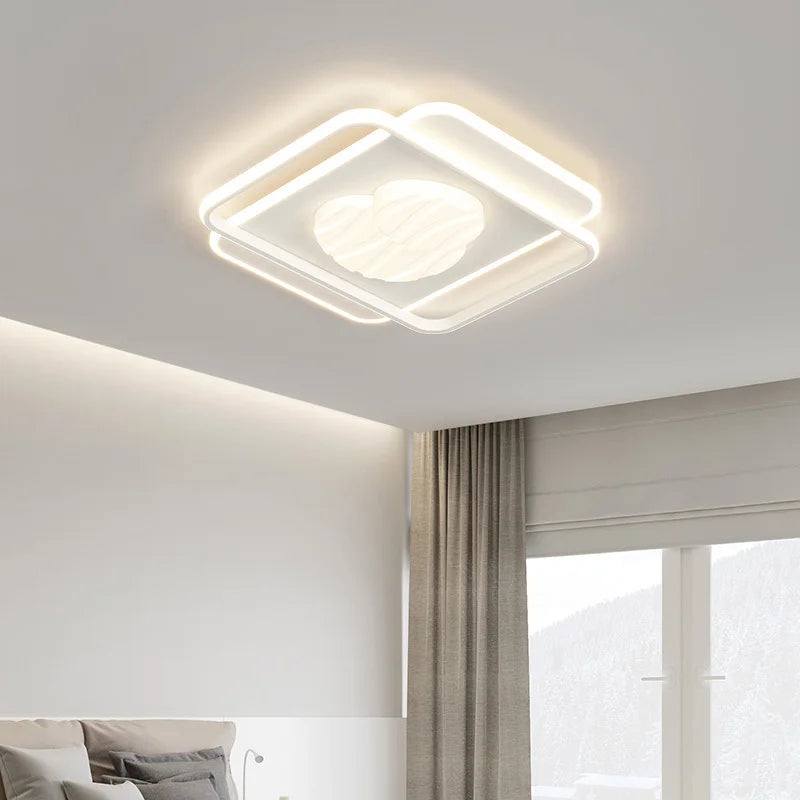 Modern led ceiling for interior decoration and elegant light fixtures - view 6