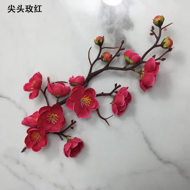 Artificial silk flowers for wedding decoration and interior - Pointed Pink