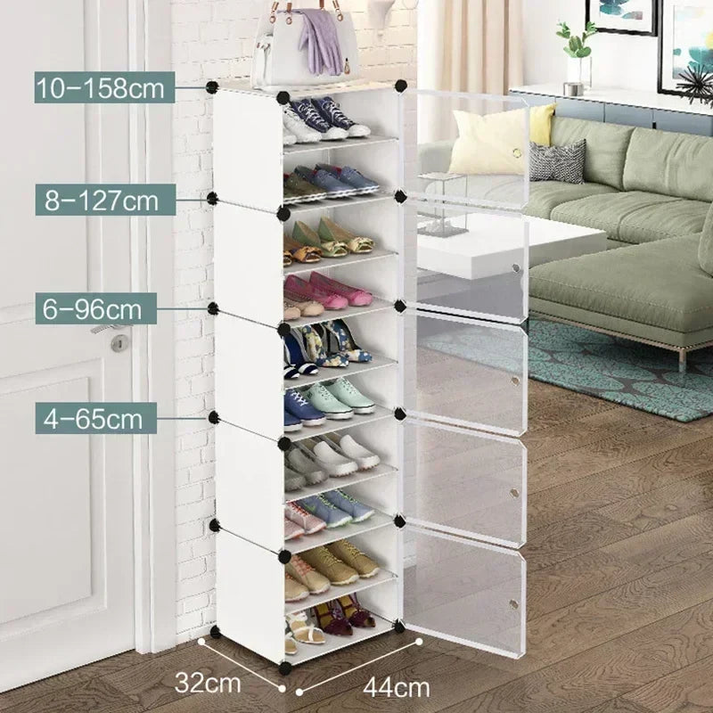 Multifunction shoe shelf for better storage - view 4