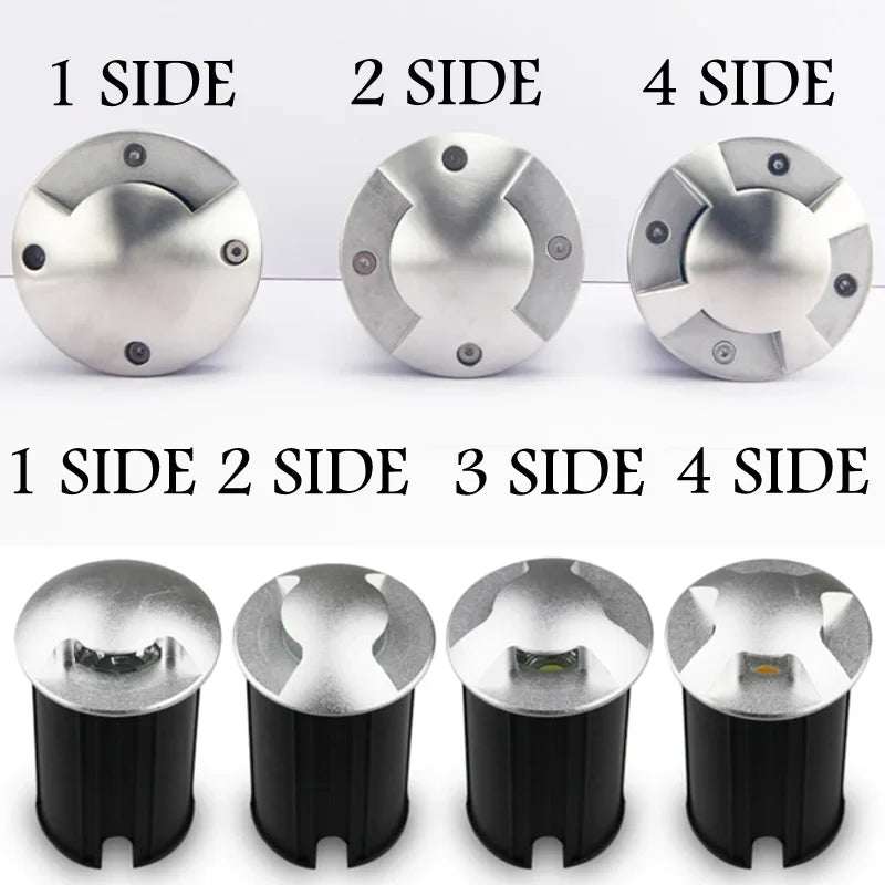 Stainless Steel Recessed Outdoor Deck Light - view 6