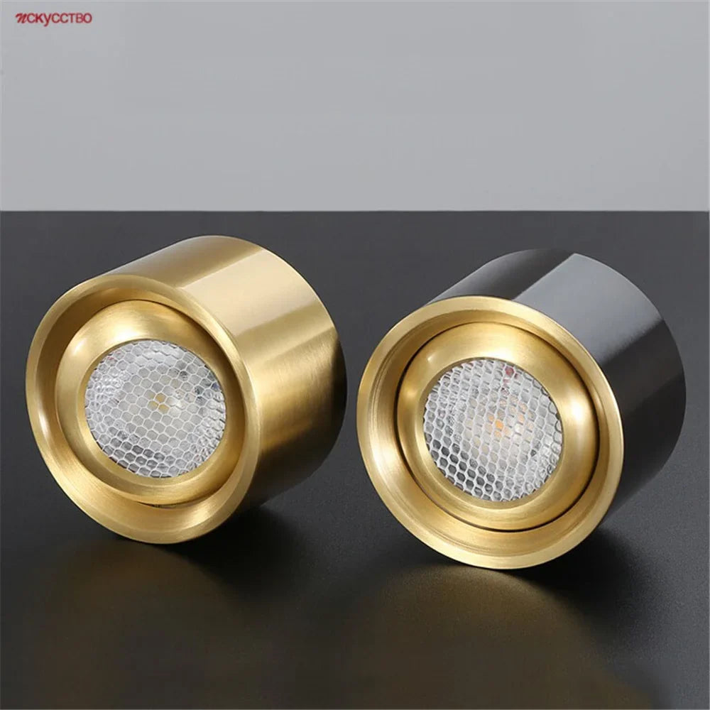 Adjustable copper angle ceiling for interior decoration