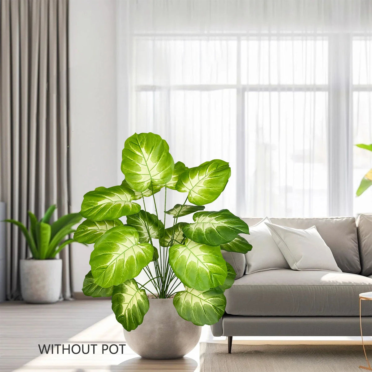 Realistic monstera plant for modern interior decoration
