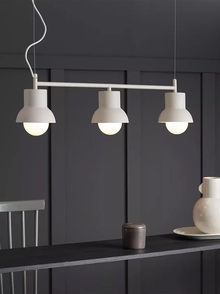 Modern Nordic chandelier minimalist three heads custom creative design - view 4
