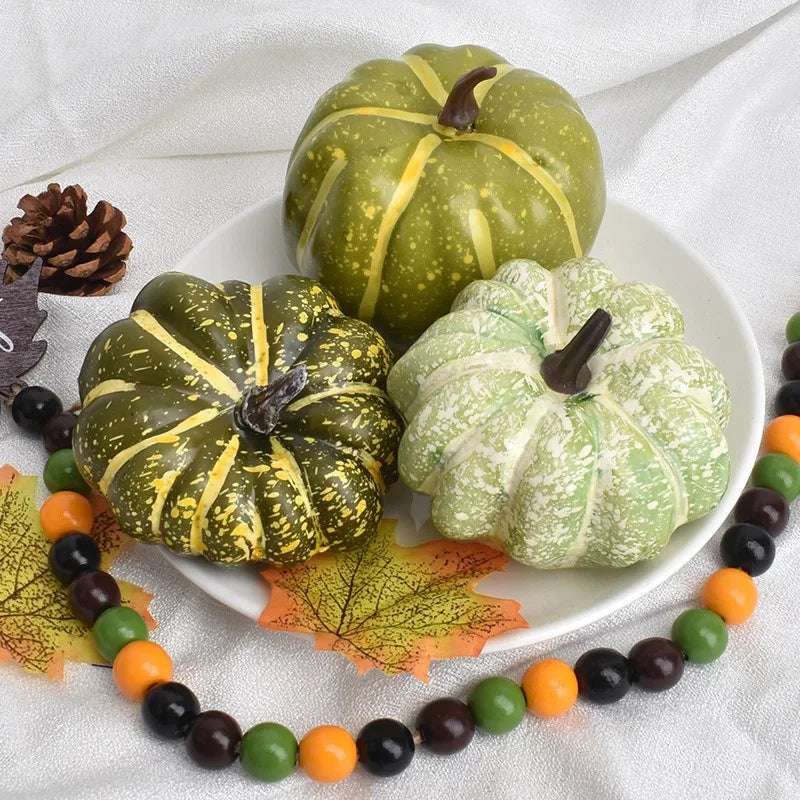 Decorative foam pumpkins for Halloween and autumn decorations - view 4