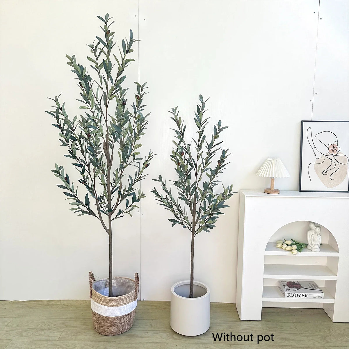 Realistic artificial olive tree for interior and exterior decoration - view 5