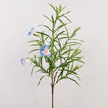 Artificial flowers phlox silk for garden decoration - Blue