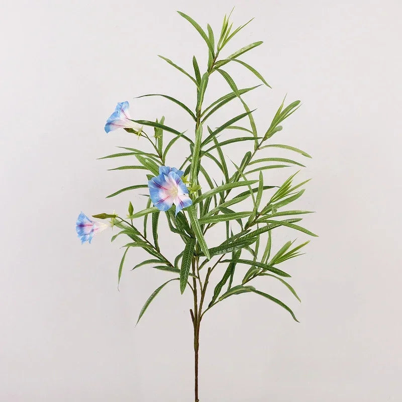 Artificial flowers phlox silk for garden decoration - Blue
