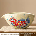 Retro Ceramic Arowana Teapot, 150 ml, Kung Fu Style - view 2