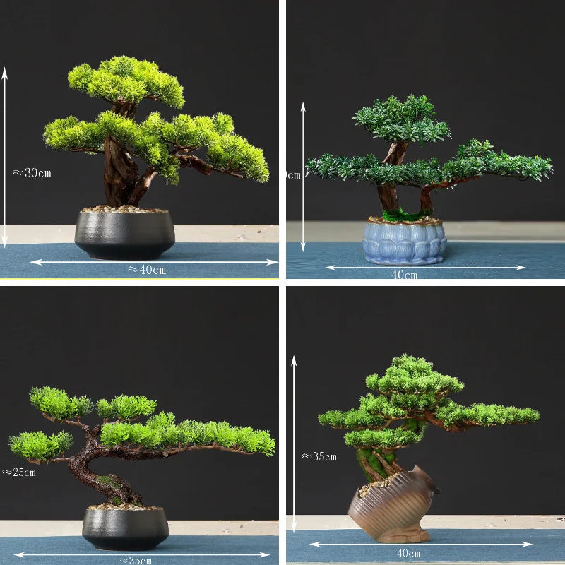 False bonsai tree for interior decoration and landscaping